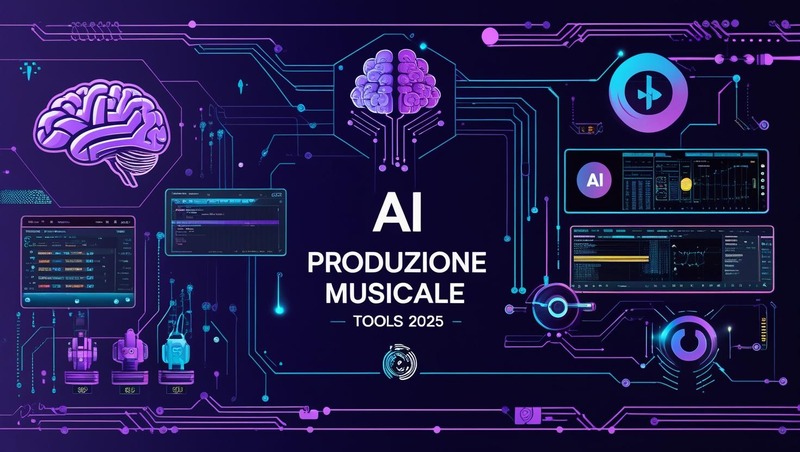 AI nella produzione musicale: tools 2025
