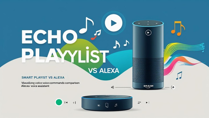 Echo Playlist vs Amazon Alexa confronto