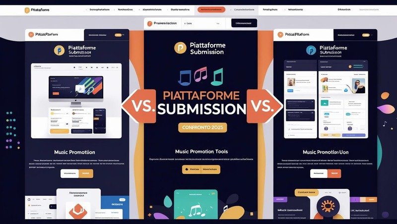 Confronto Music Gateway SubmitHub PlaylistPush